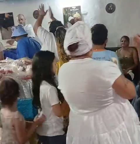 Festa de Erê emociona e encanta na sede da Fabacan com o comando sacerdotal do Babalorixá Omileji (Ademir de Oxum)